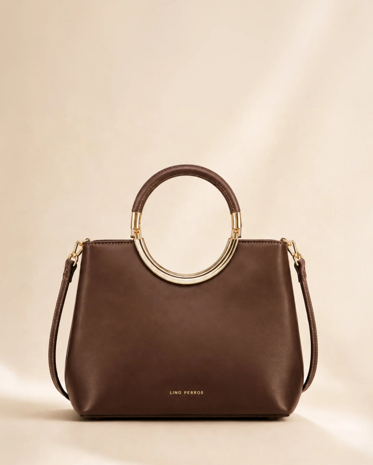 Ella Tessa Coffee Satchel Bag
