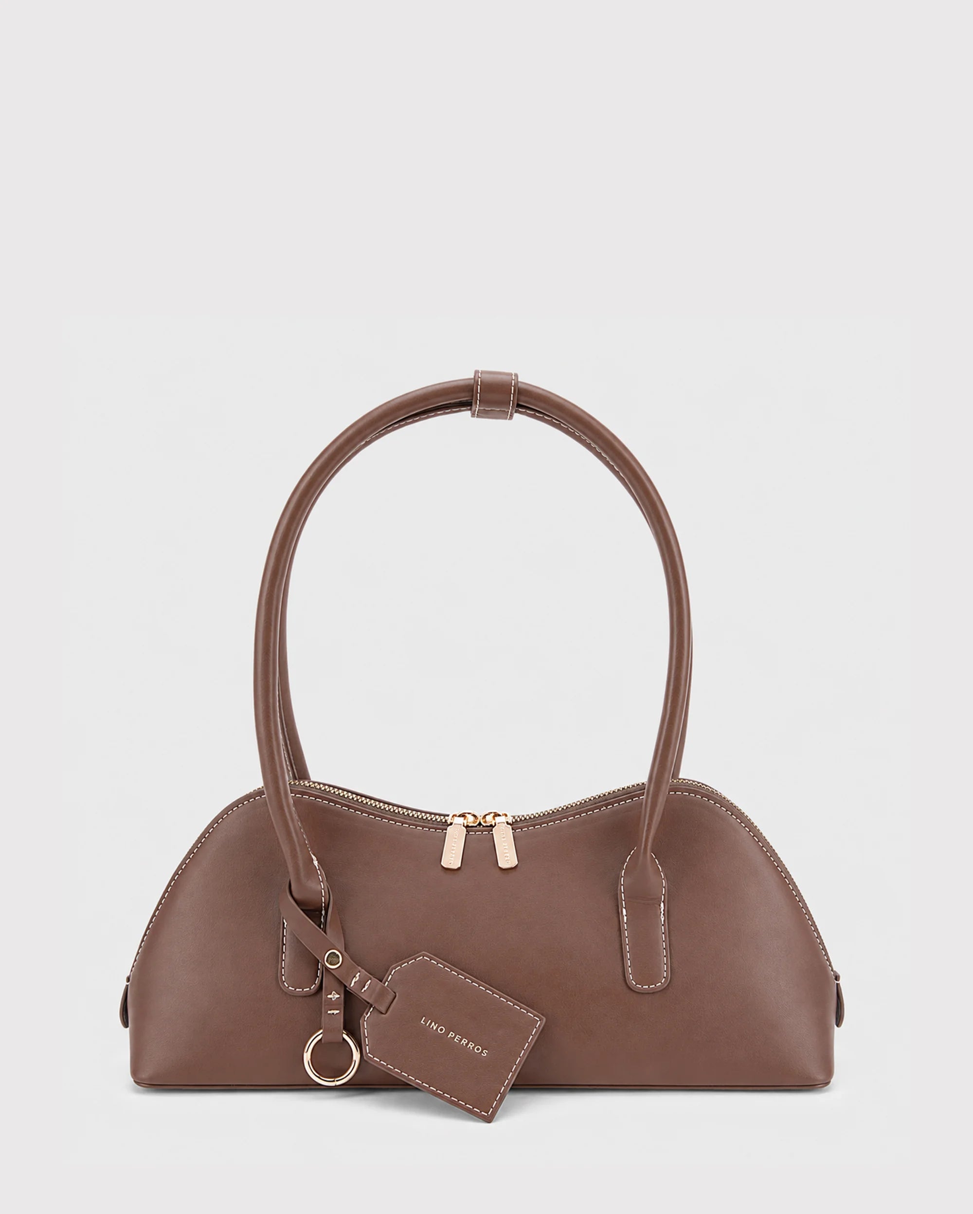 Ella Arcadia Coffee Shoulder Bag