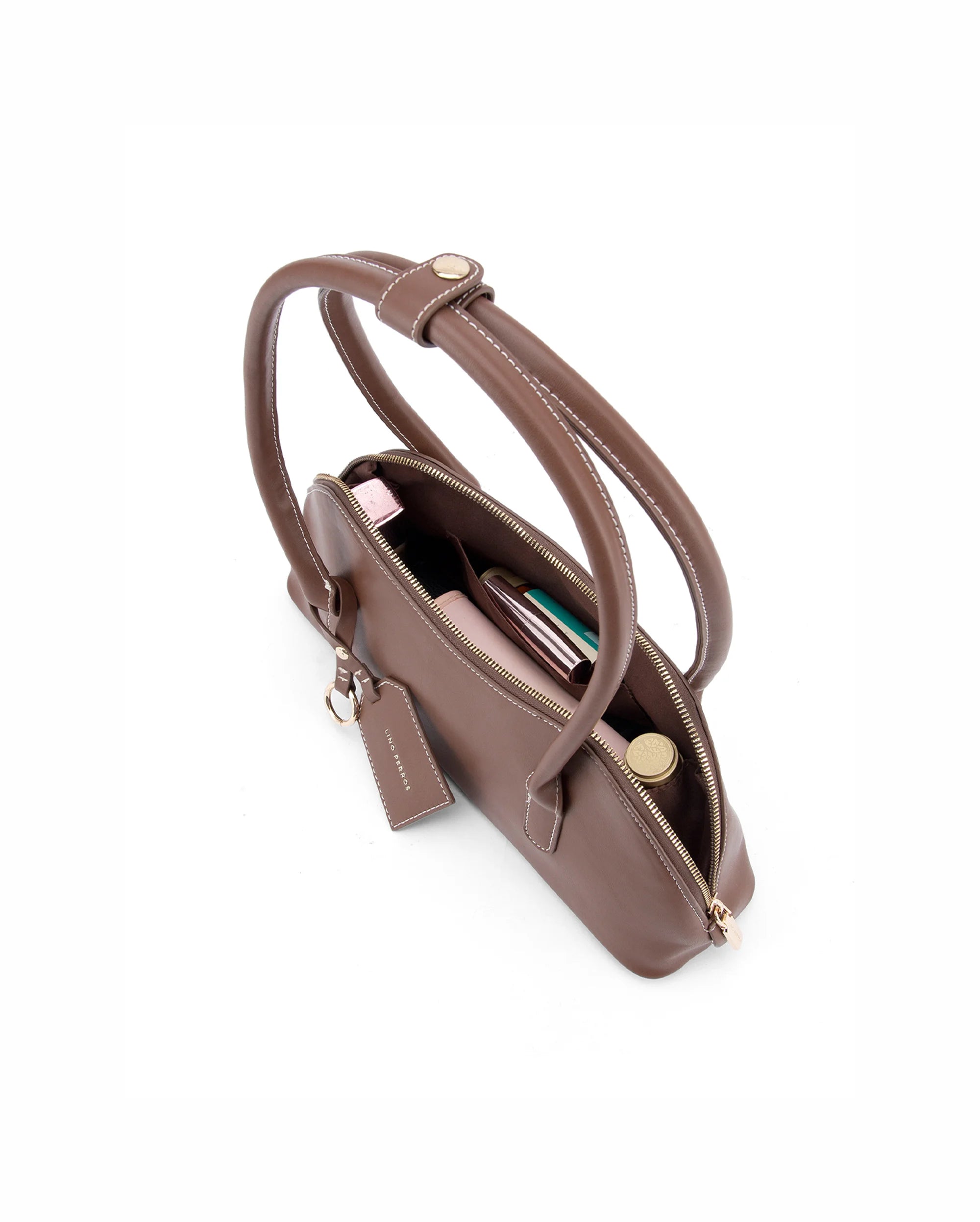 Ella Arcadia Coffee Shoulder Bag