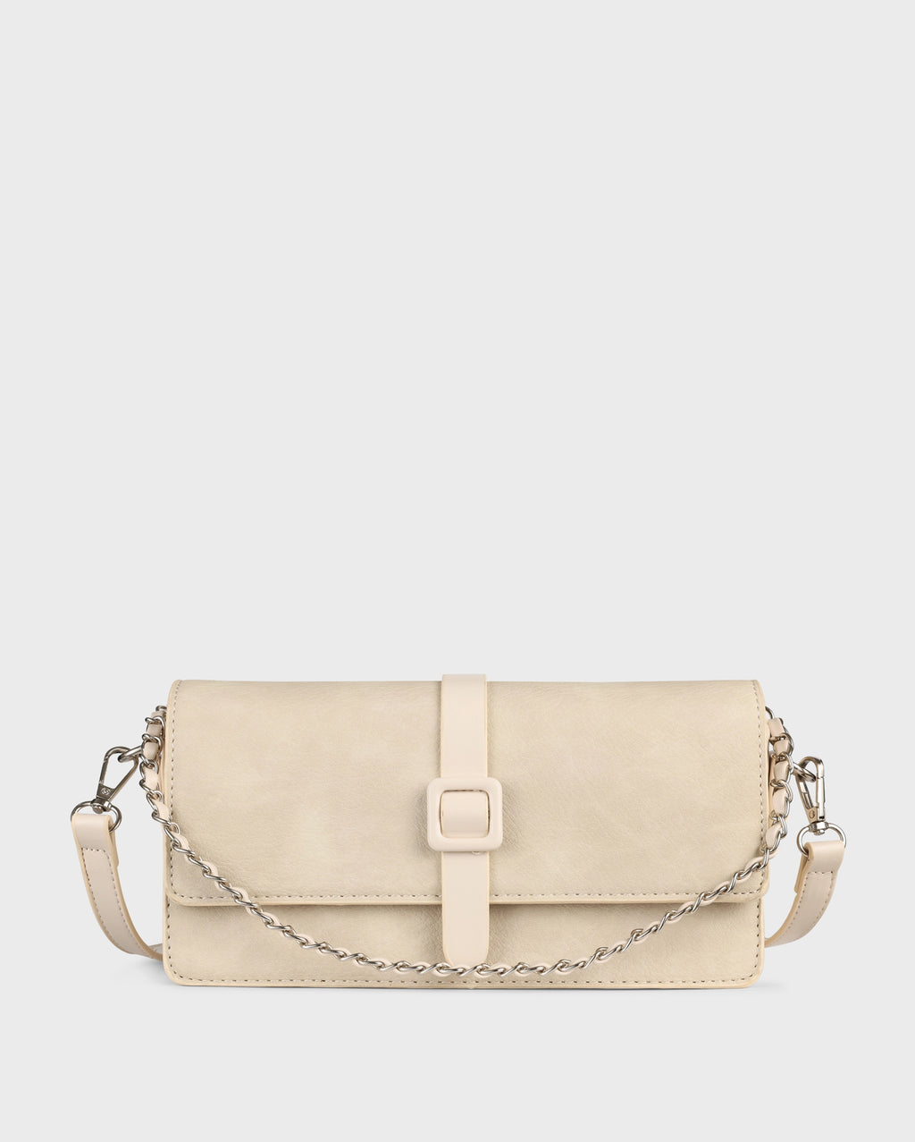 Ella Vale Beige Shoulder Bag