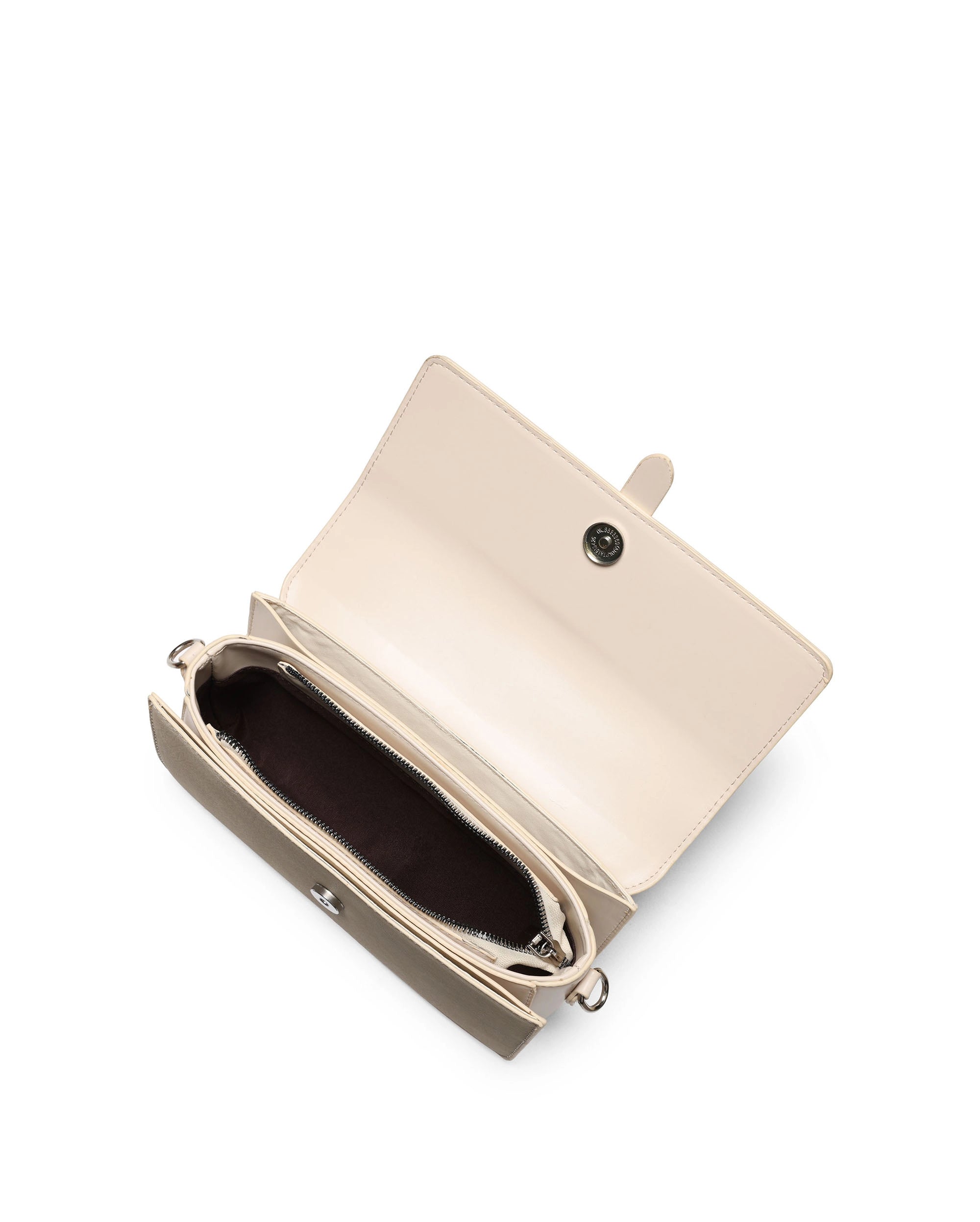 Ella Vale Beige Shoulder Bag