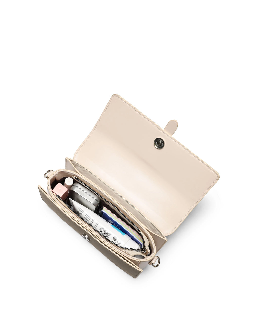 Ella Vale Beige Shoulder Bag