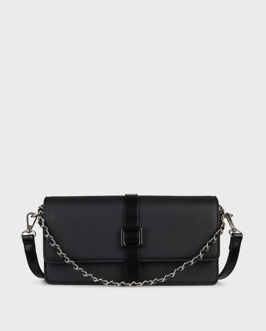 Ella Vale Black Shoulder Bag