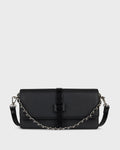 Ella Vale Black Shoulder Bag