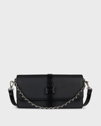 Ella Vale Black Shoulder Bag