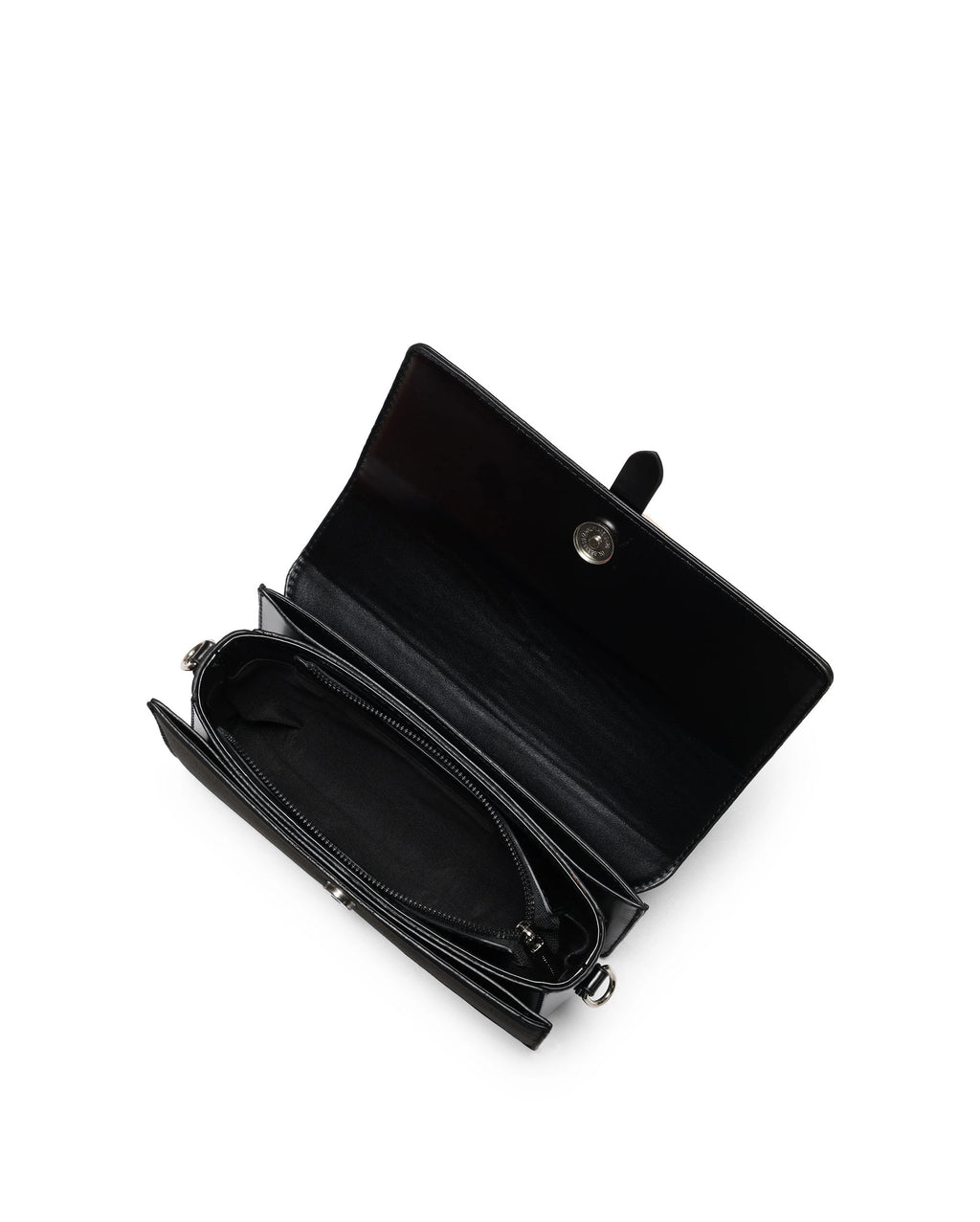 Ella Vale Black Shoulder Bag
