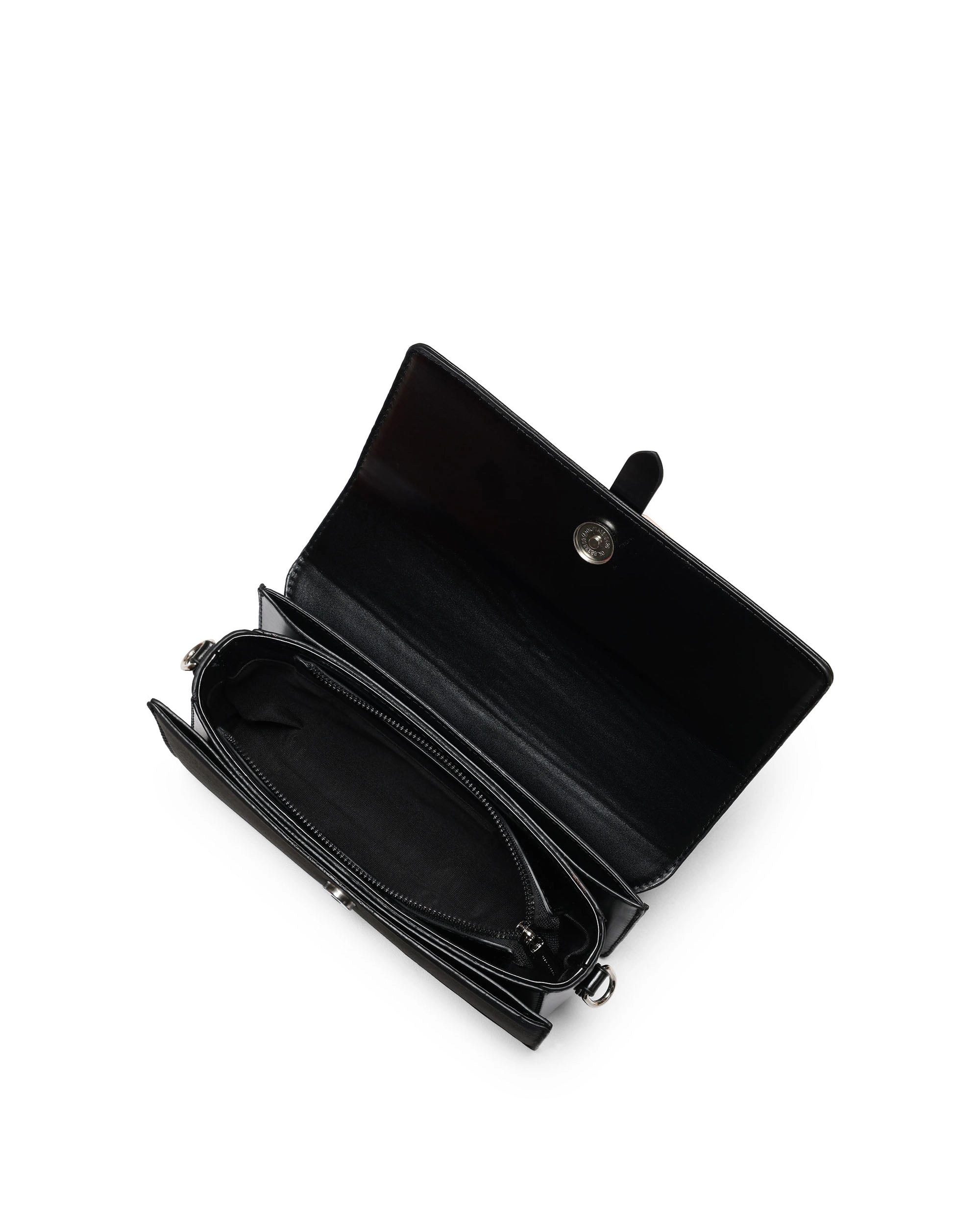 Ella Vale Black Shoulder Bag