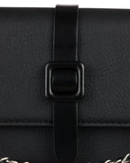 Ella Vale Black Shoulder Bag