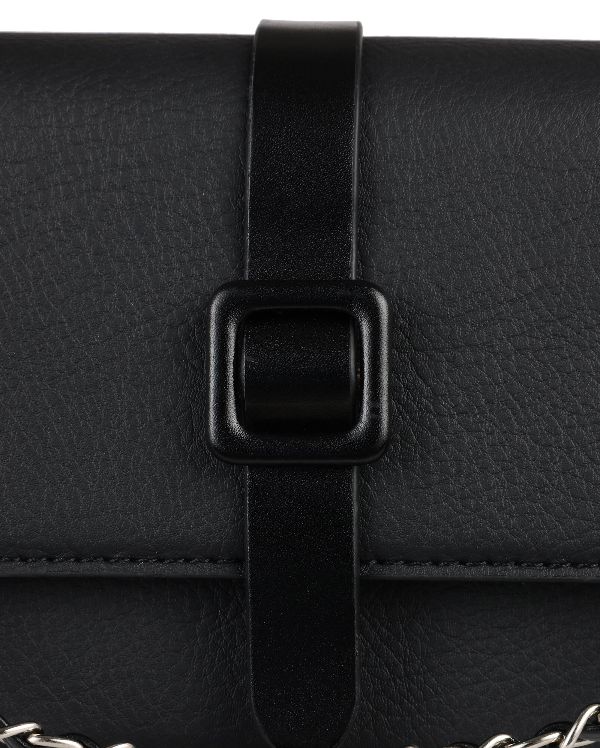 Ella Vale Black Shoulder Bag