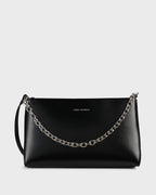 Ella Sara Black Shoulder Bag
