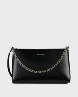 Ella Sara Black Shoulder Bag