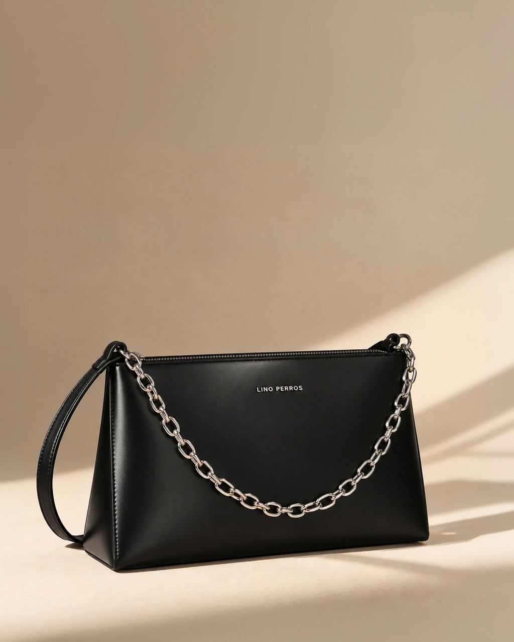 Ella Sara Black Shoulder Bag
