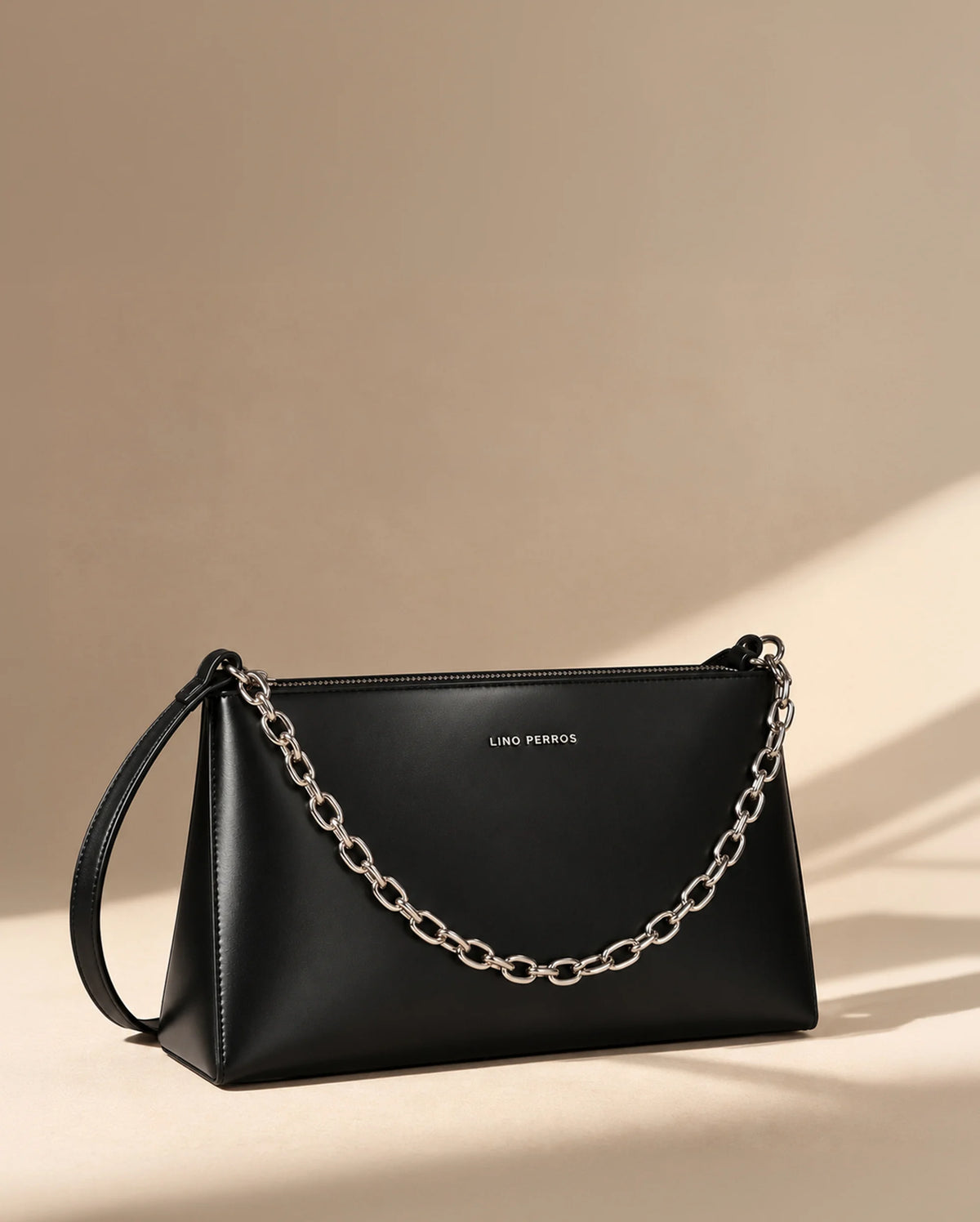 Ella Sara Black Shoulder Bag