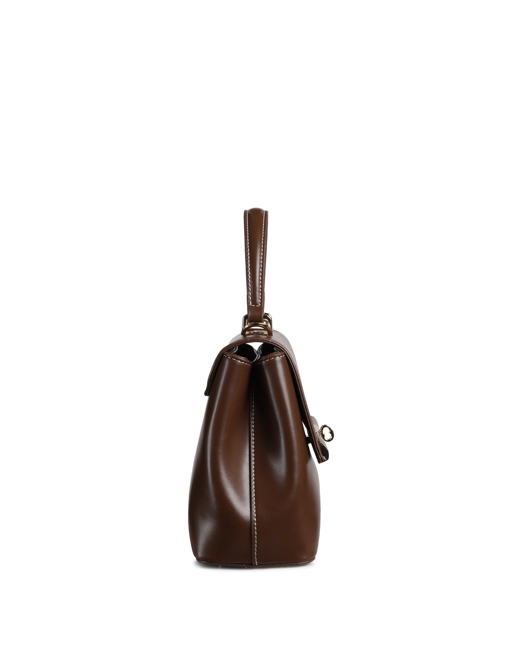 Ella Charlotte Coffee Satchel Bag
