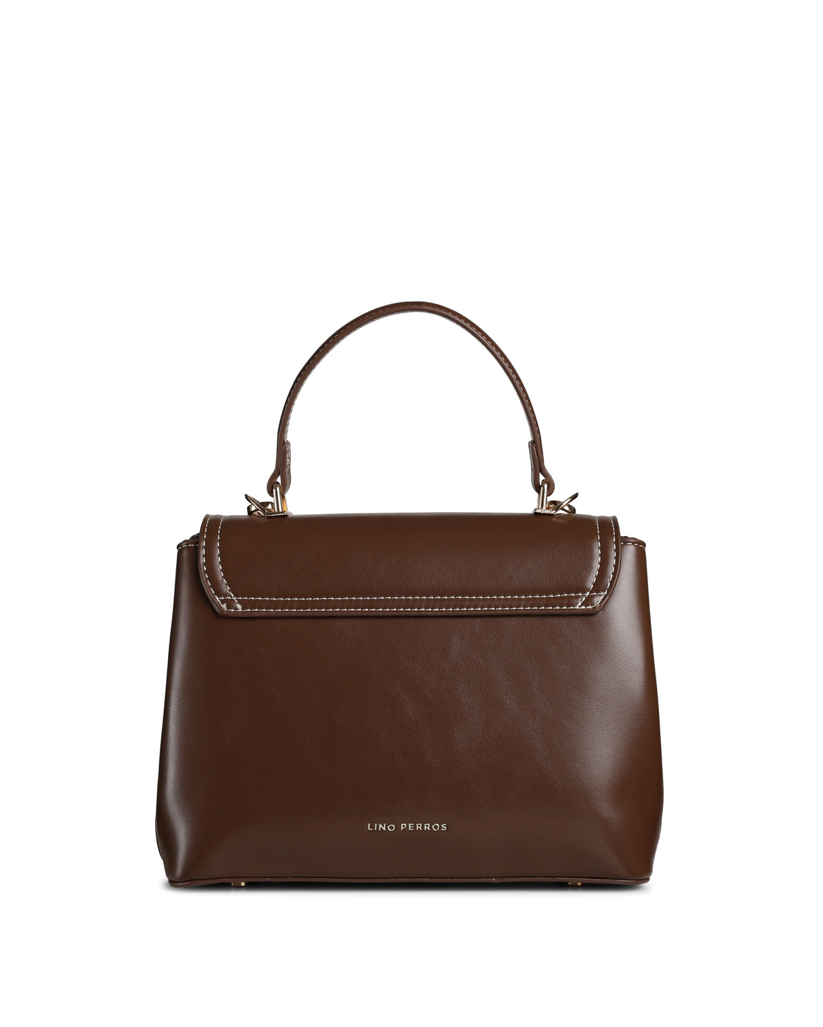 Ella Charlotte Coffee Satchel Bag