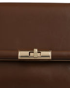 Ella Charlotte Coffee Satchel Bag