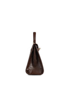 Voyage Eleanor Coffee Satchel Bag