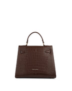 Voyage Eleanor Coffee Satchel Bag