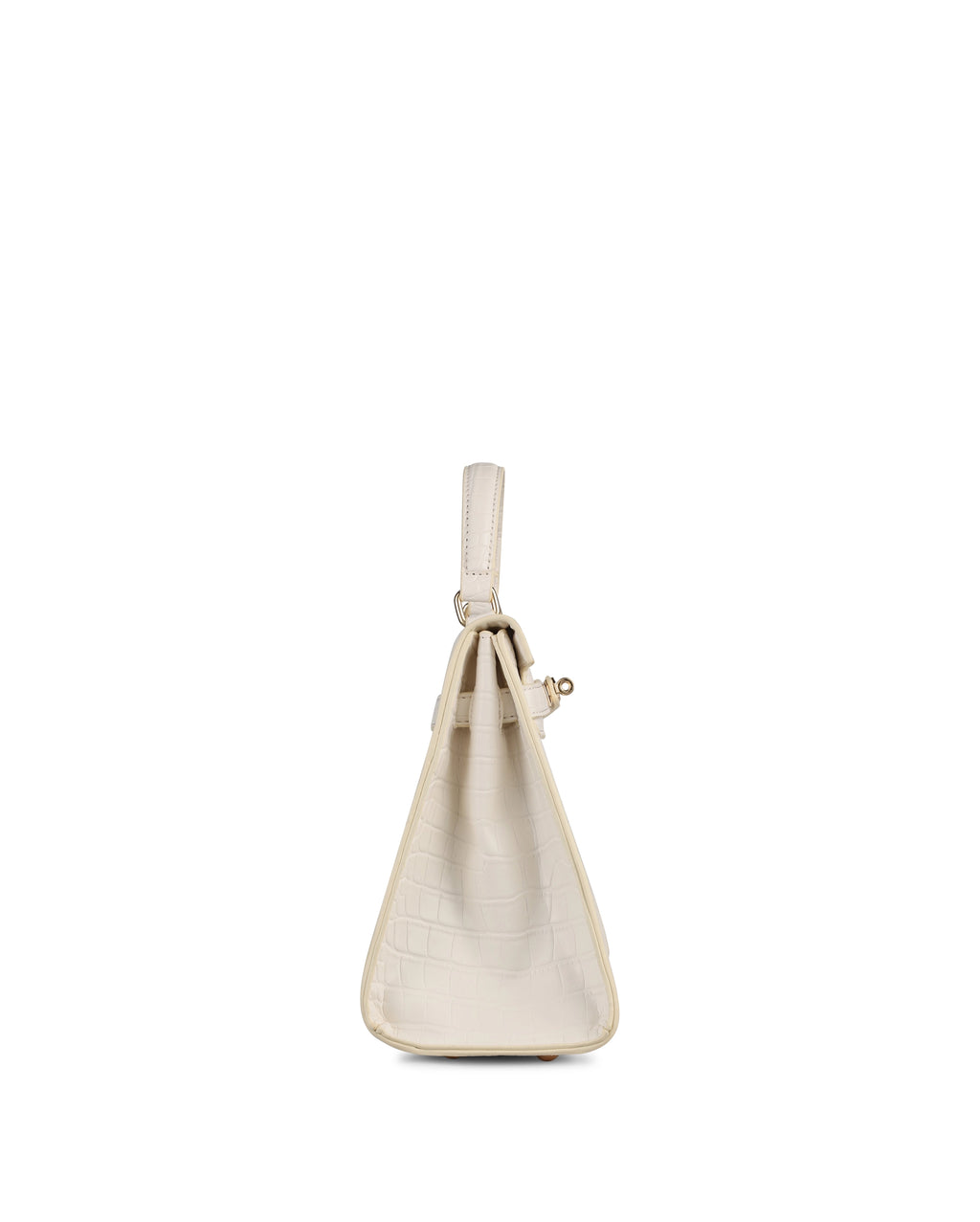 Voyage Eleanor Off-White Satchel Bag