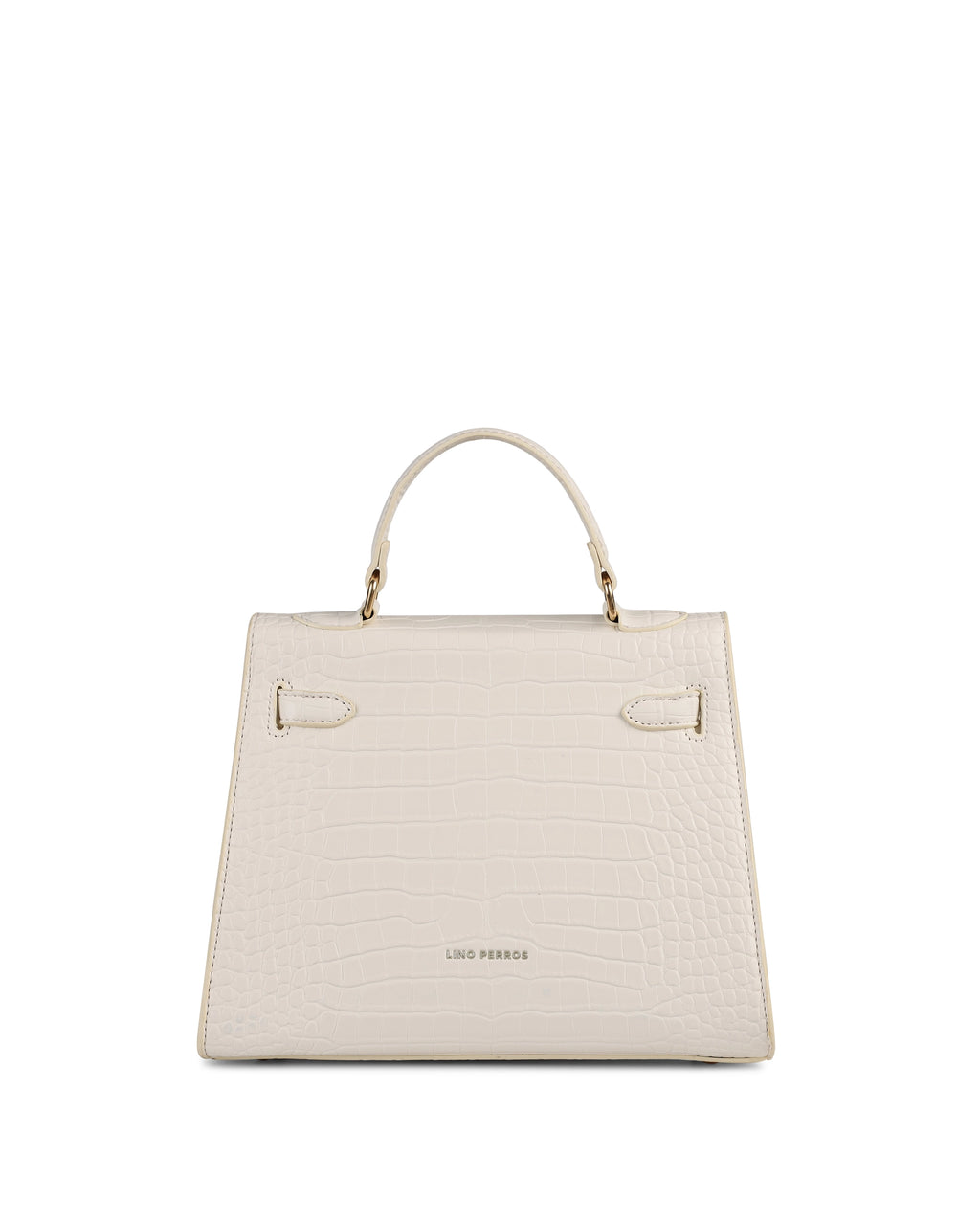 Voyage Eleanor Off-White Satchel Bag