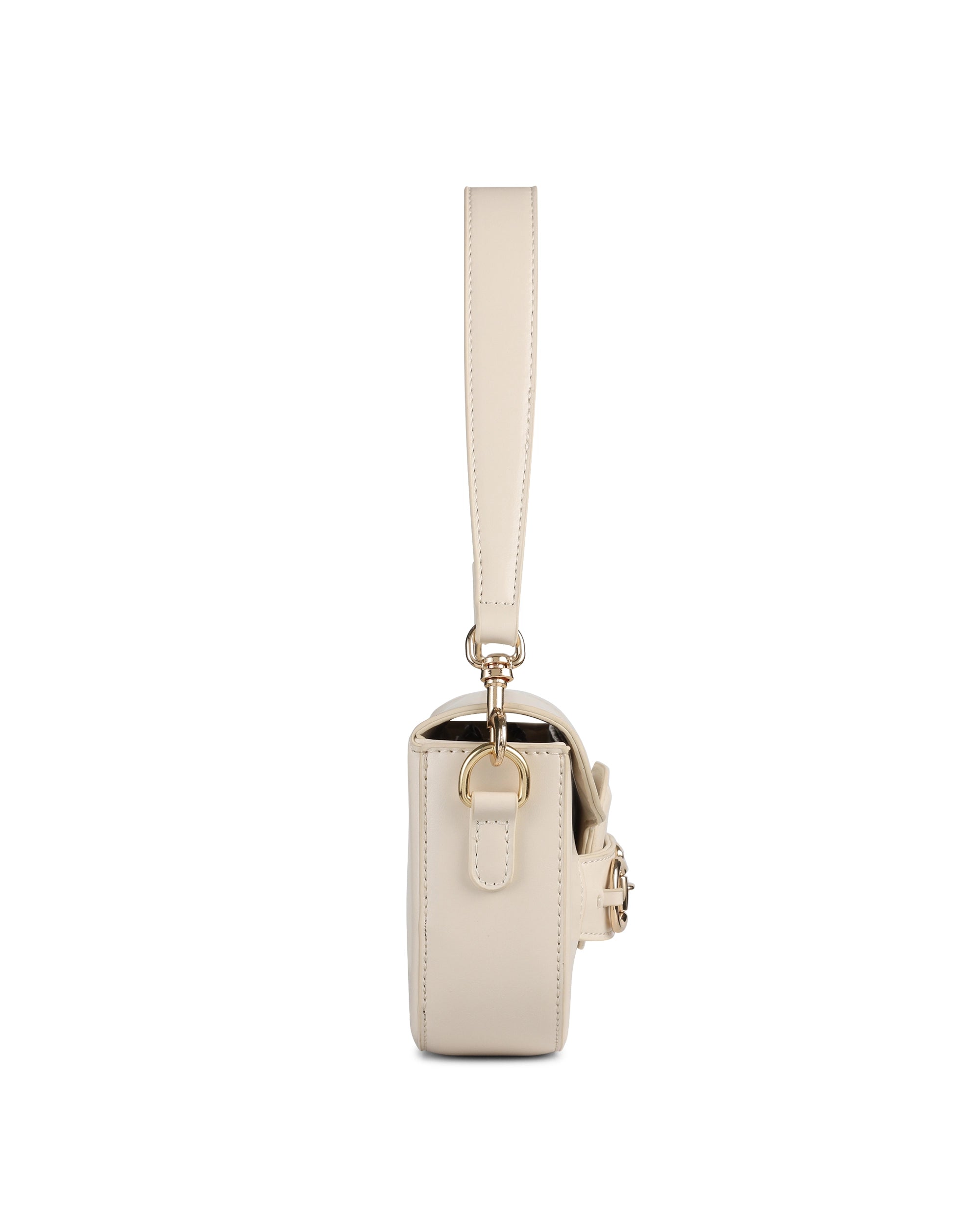 Texas Elan Off-White Shoulder Bag