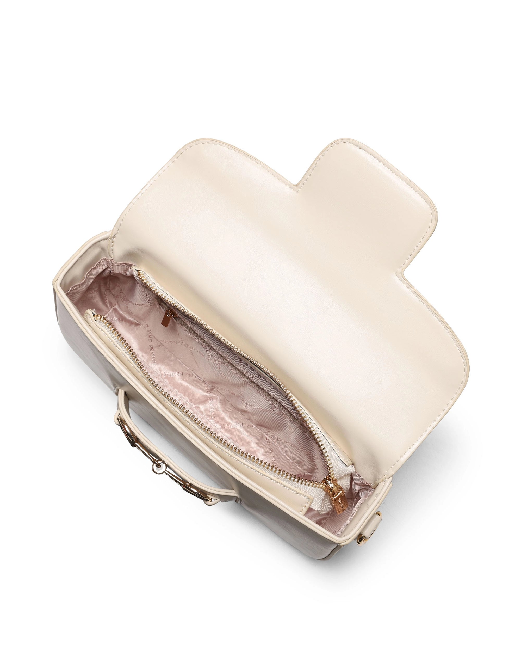 Texas Elan Off-White Shoulder Bag
