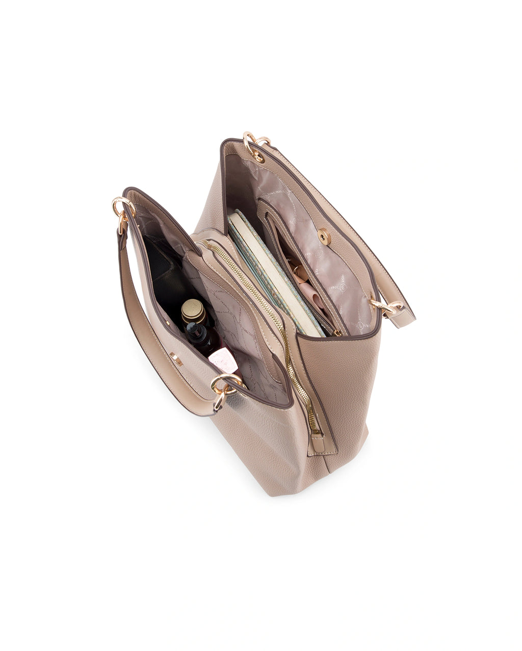 Voyage Mila Beige Hobo Bag