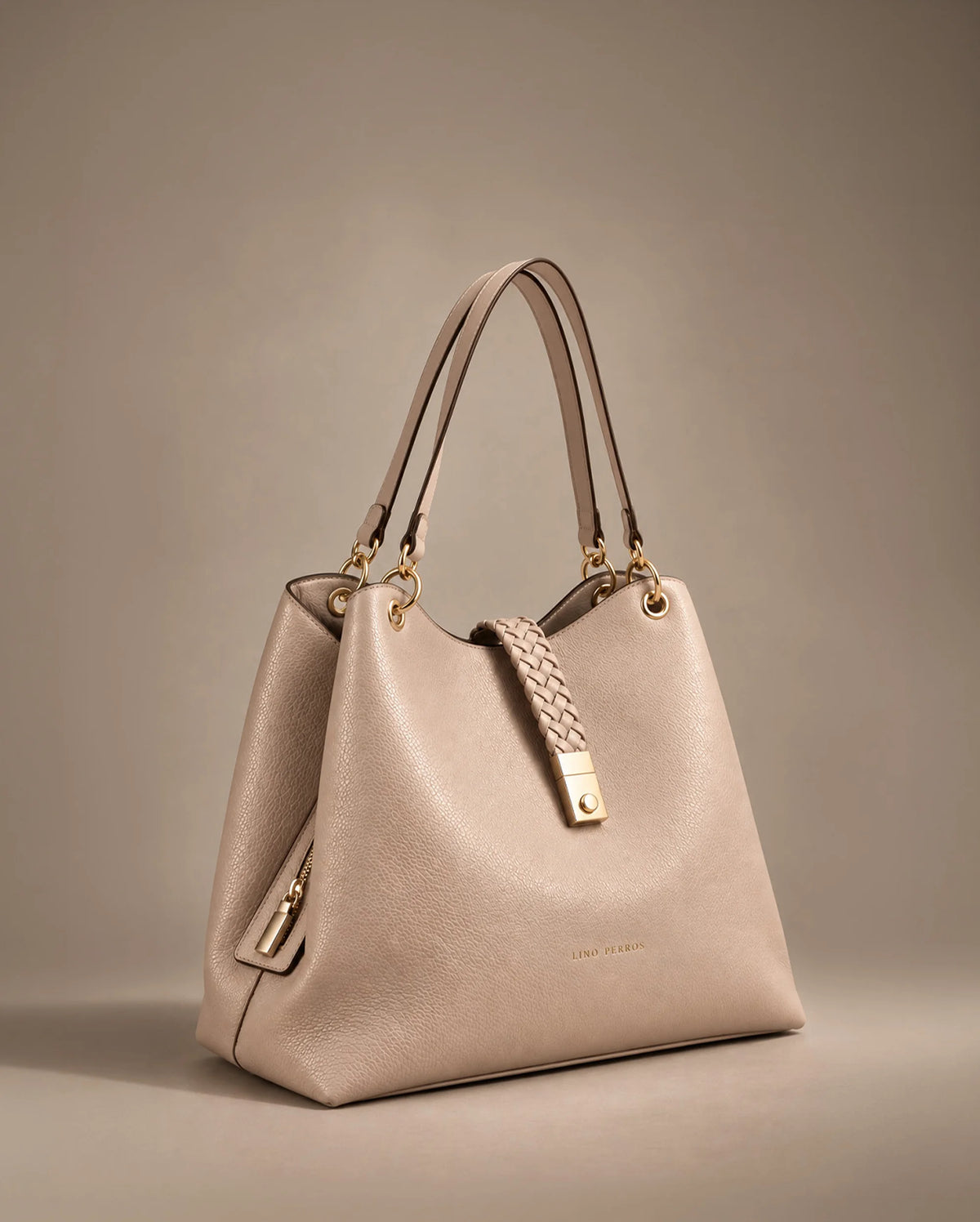 Voyage Mila Beige Hobo Bag