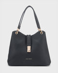 Voyage Mila Black Hobo Bag