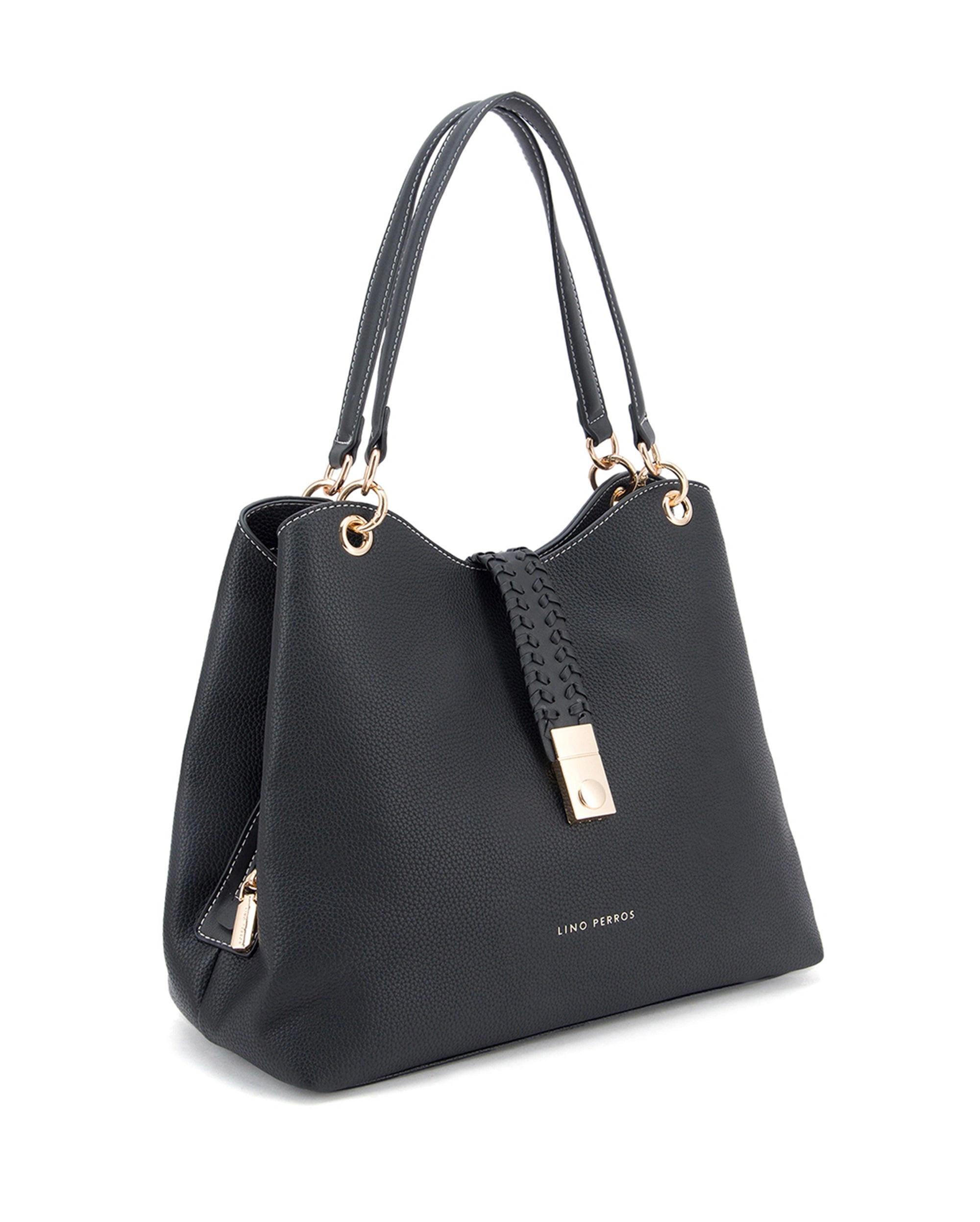 Voyage Mila Black Hobo Bag