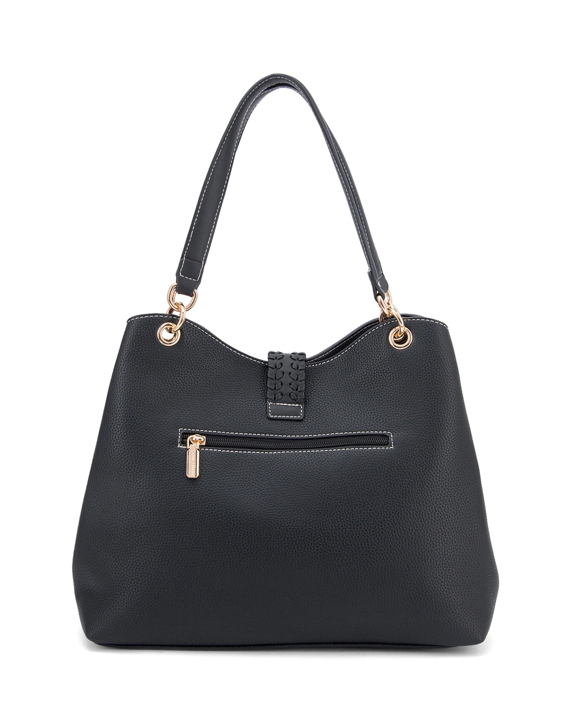 Voyage Mila Black Hobo Bag