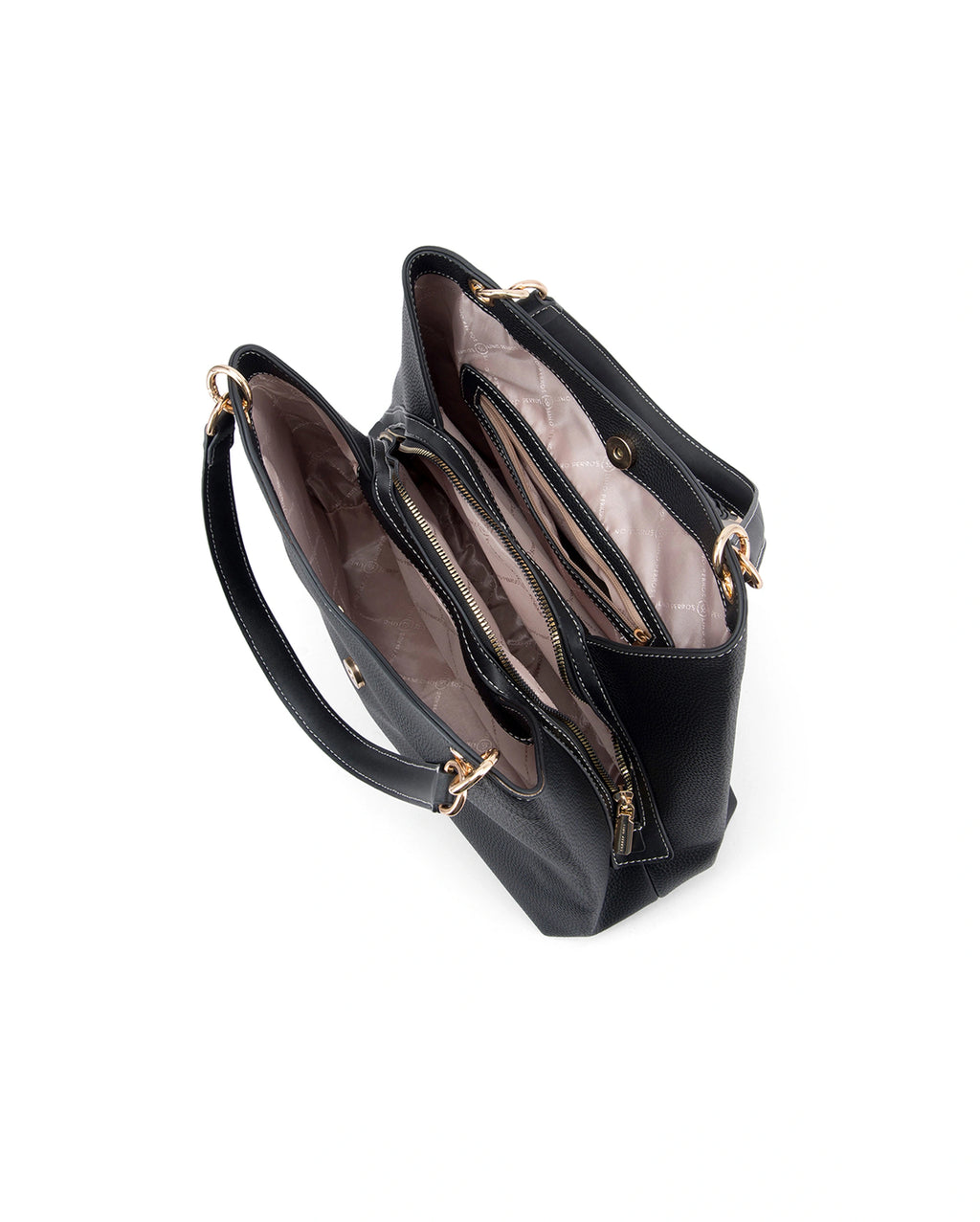 Voyage Mila Black Hobo Bag