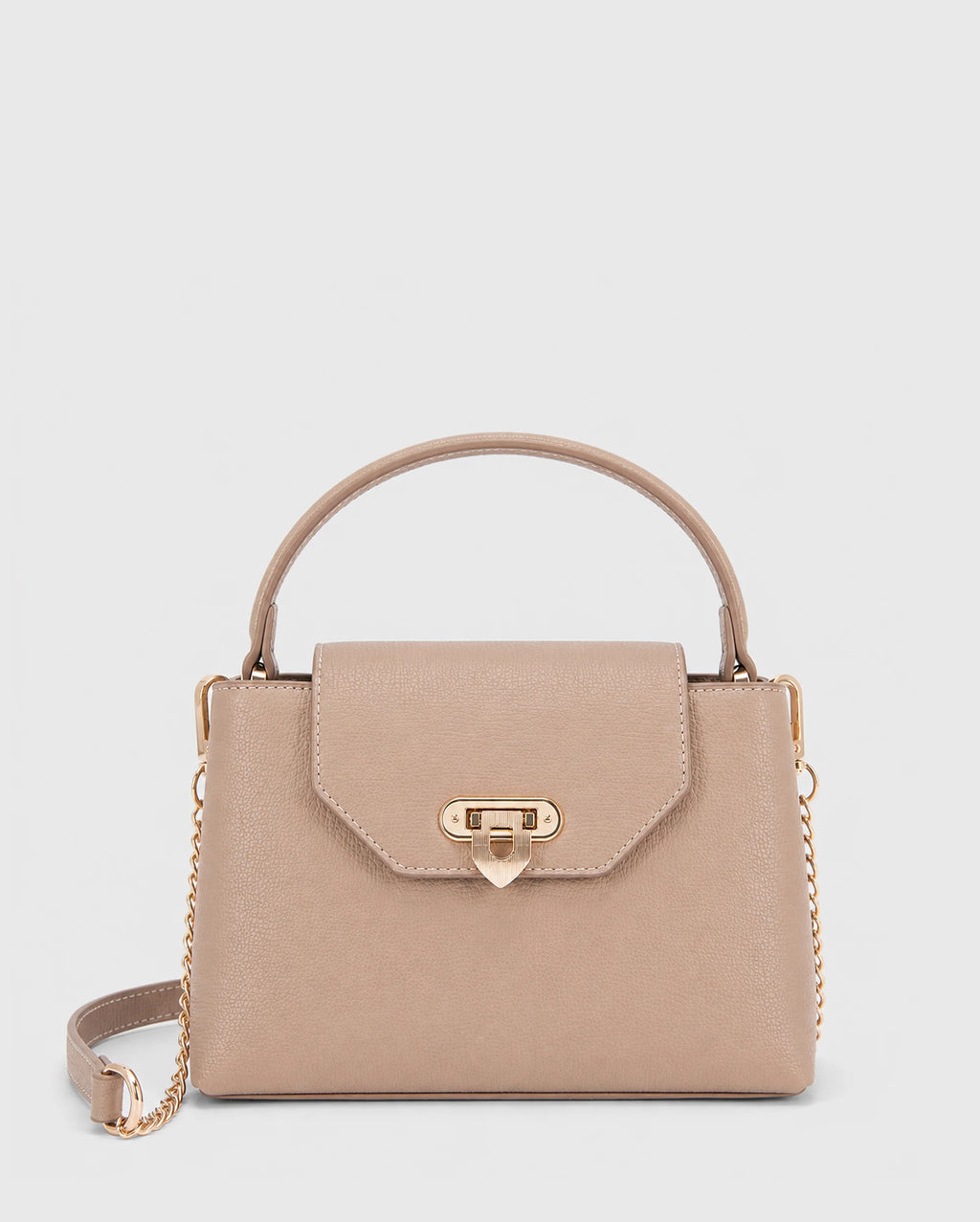 Ella Myra Beige Satchel Bag