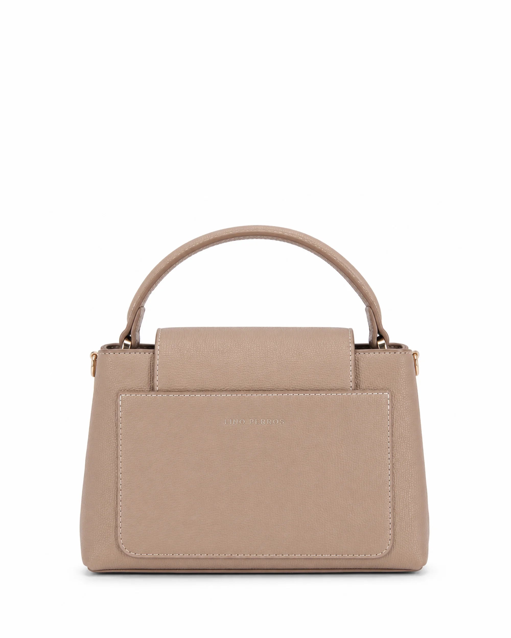 Ella Myra Beige Satchel Bag