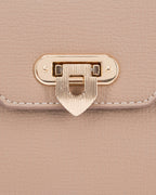 Ella Myra Beige Satchel Bag