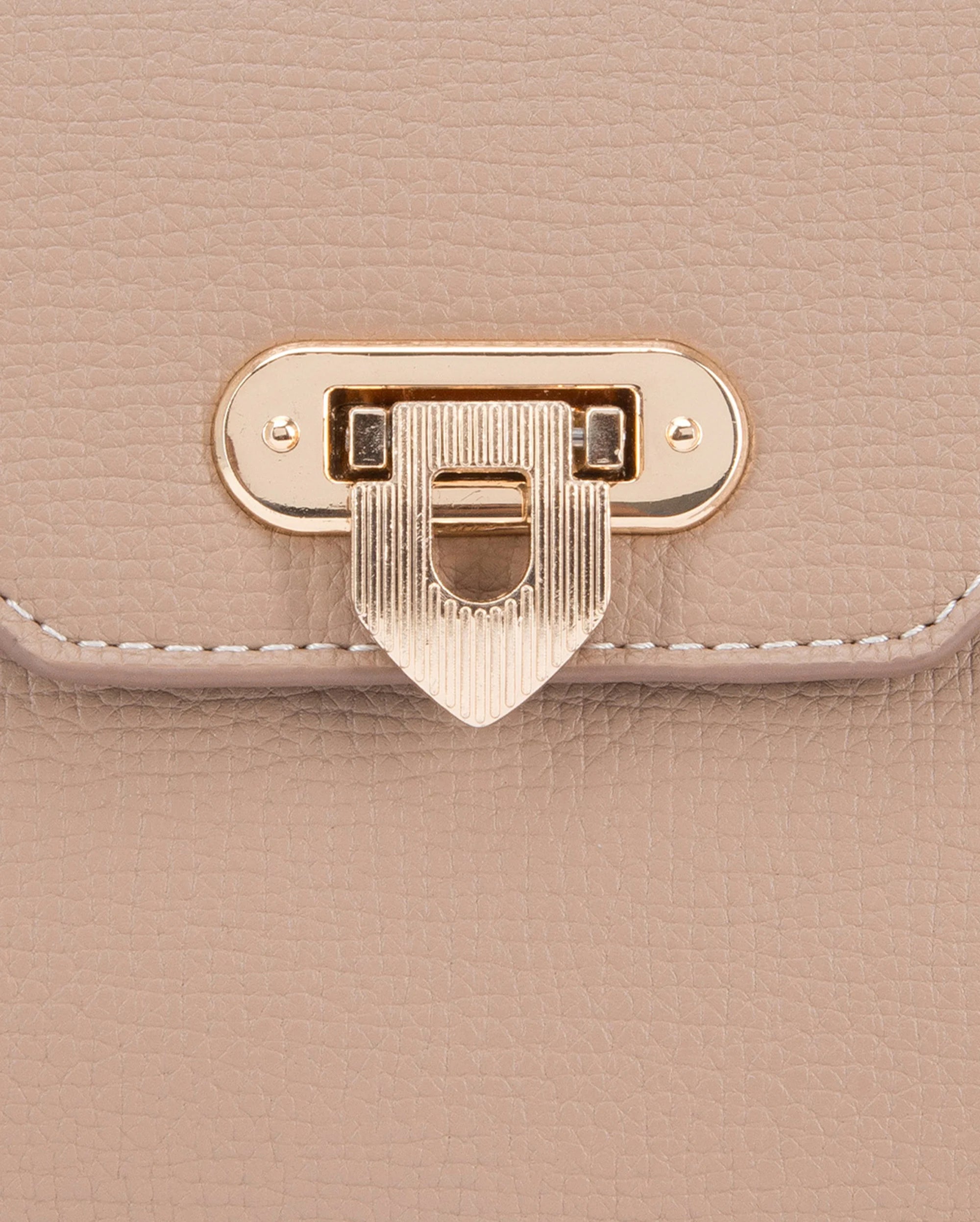 Ella Myra Beige Satchel Bag