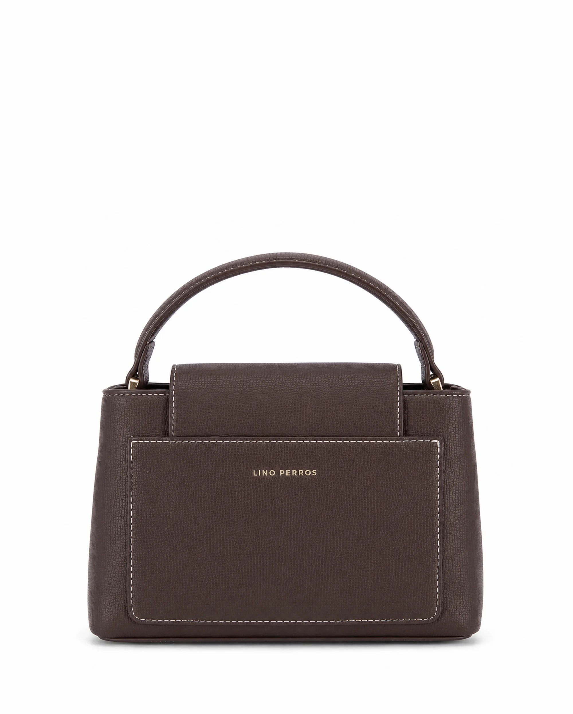 Ella Myra Coffee Satchel Bag