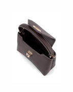 Ella Myra Coffee Satchel Bag