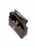 Ella Myra Coffee Satchel Bag