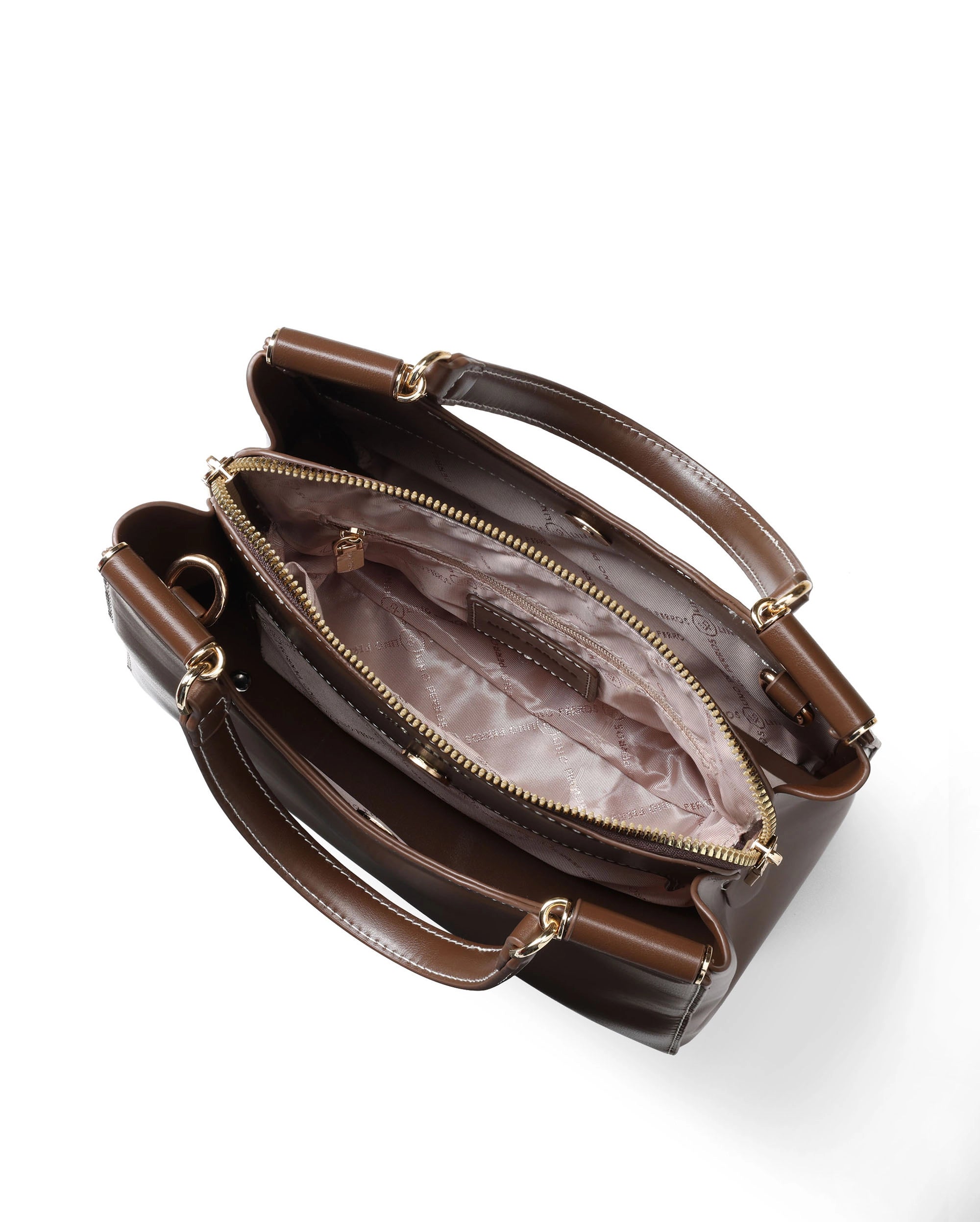 Voyage Leia Coffee Satchel Bag