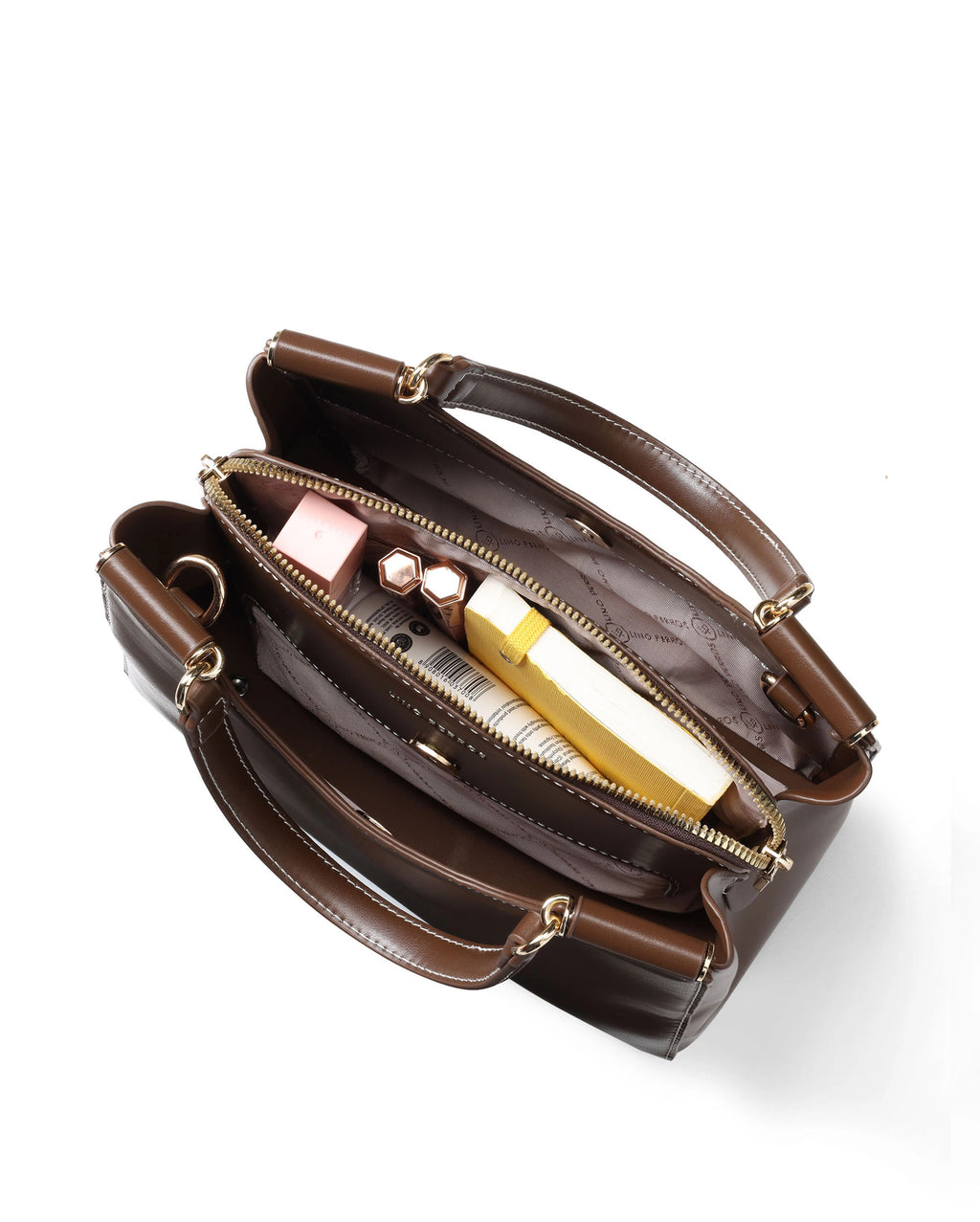 Voyage Leia Coffee Satchel Bag