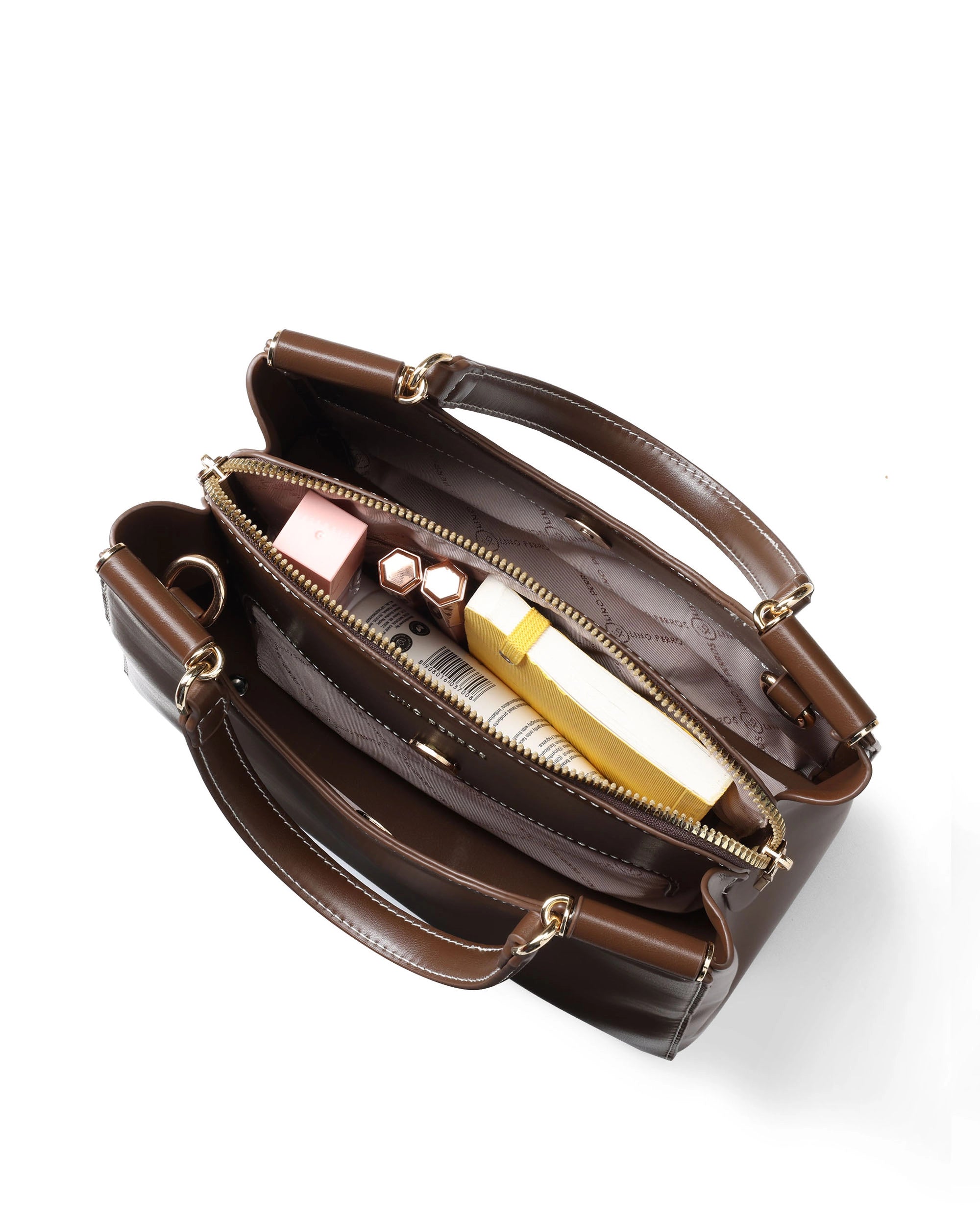 Voyage Leia Coffee Satchel Bag