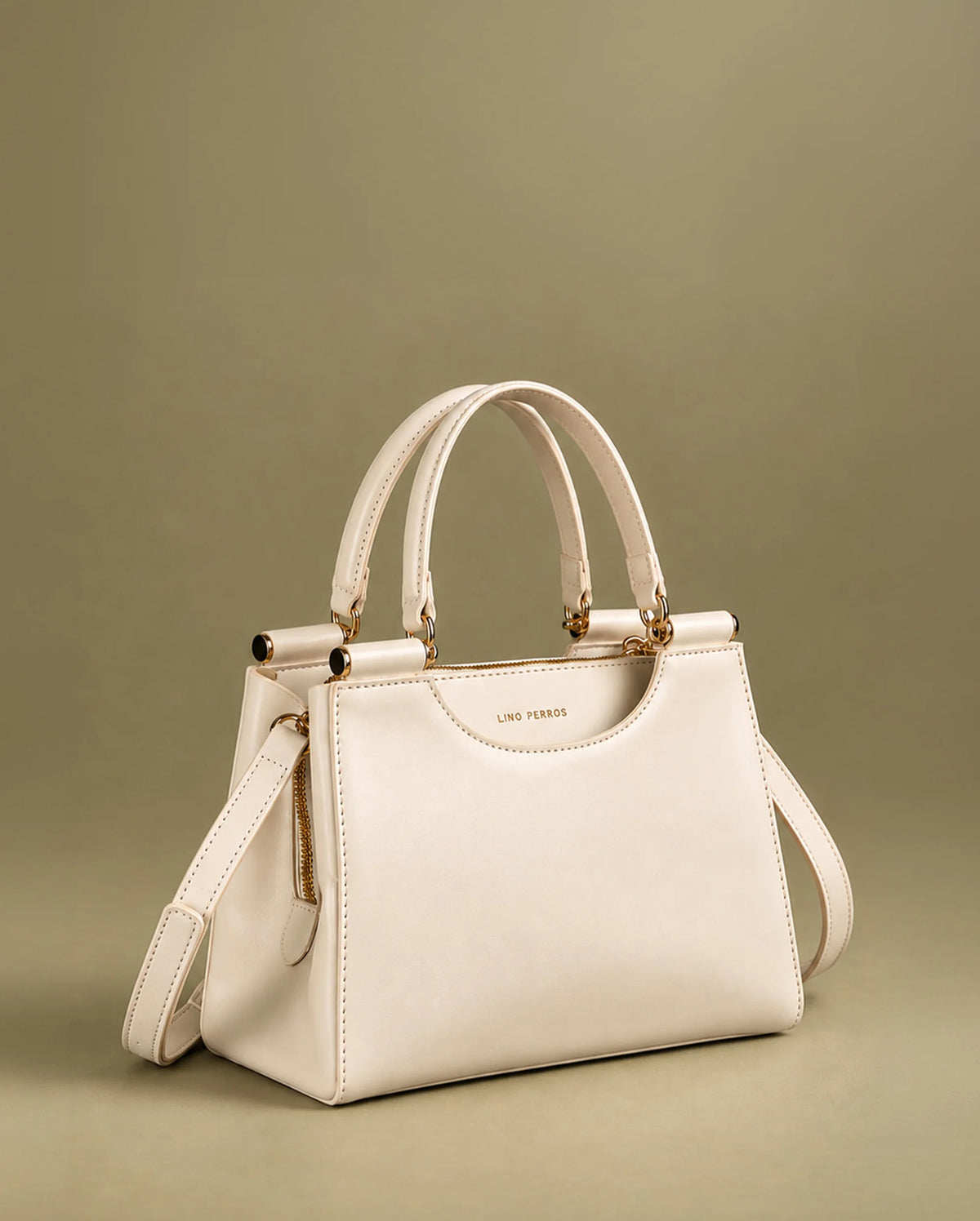 Voyage Leia Off-White Satchel Bag