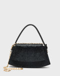 Texas Grace Black Shoulder Bag