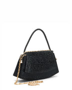 Texas Grace Black Shoulder Bag