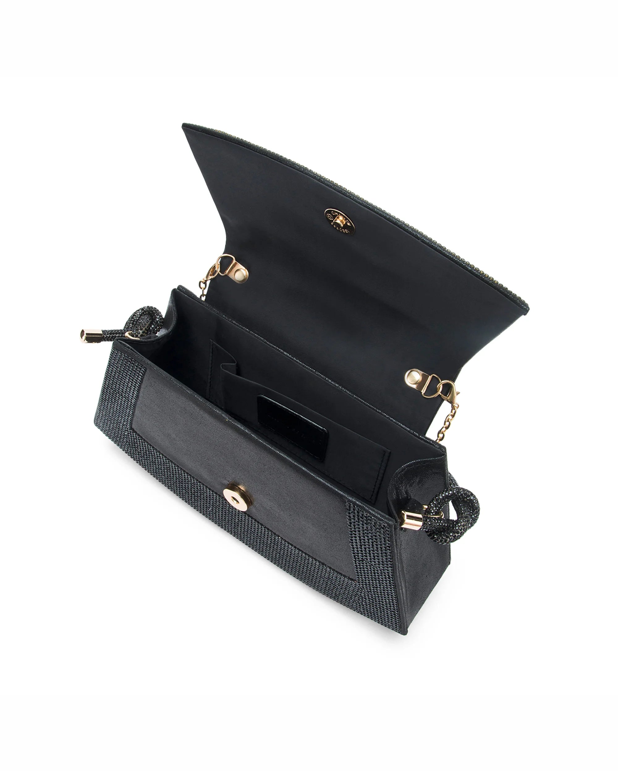 Texas Grace Black Shoulder Bag