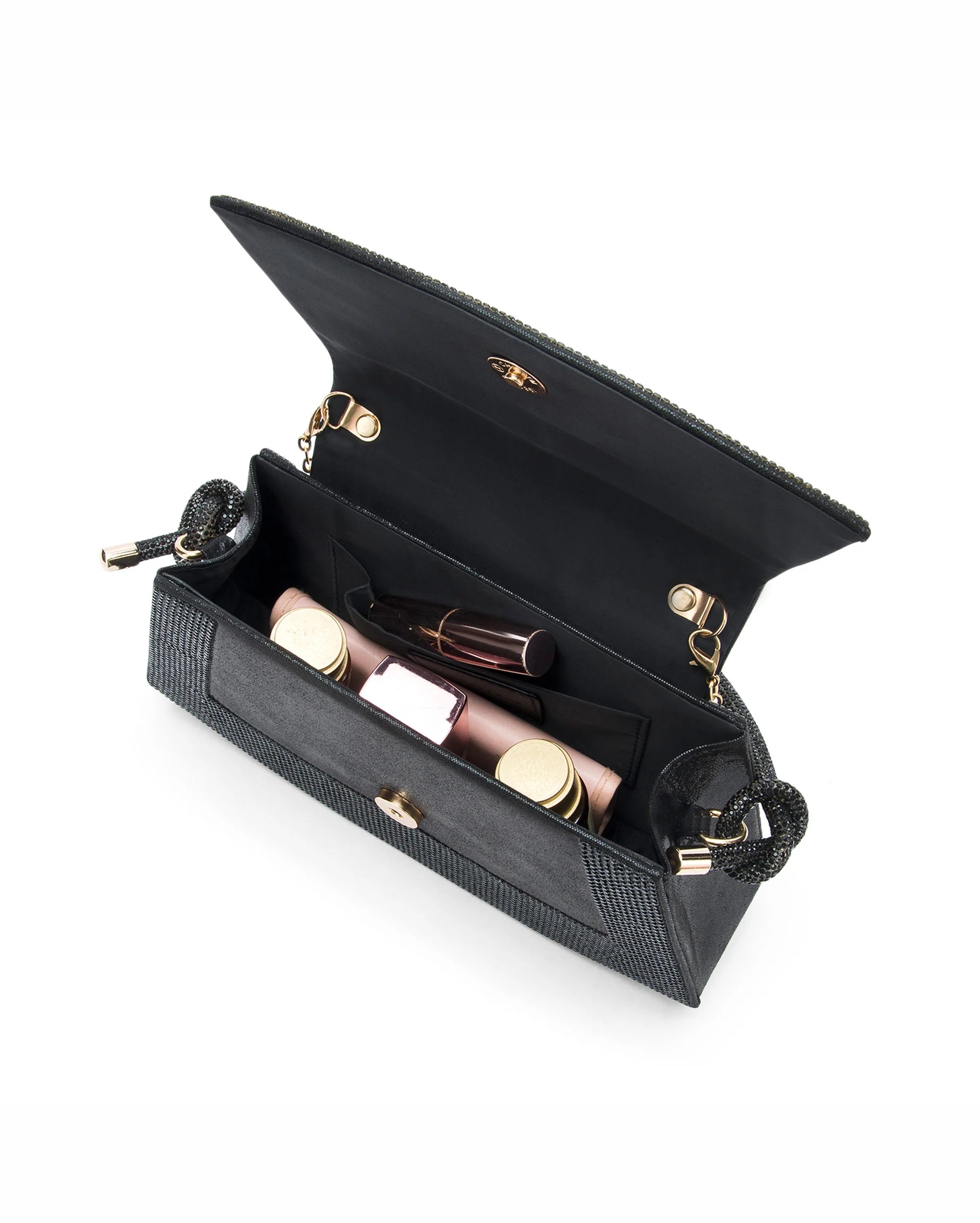 Texas Grace Black Shoulder Bag