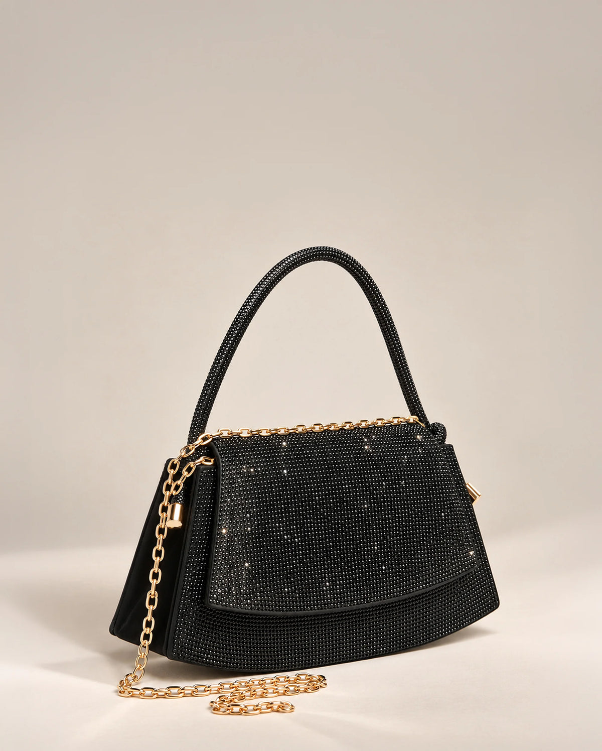 Texas Grace Black Shoulder Bag