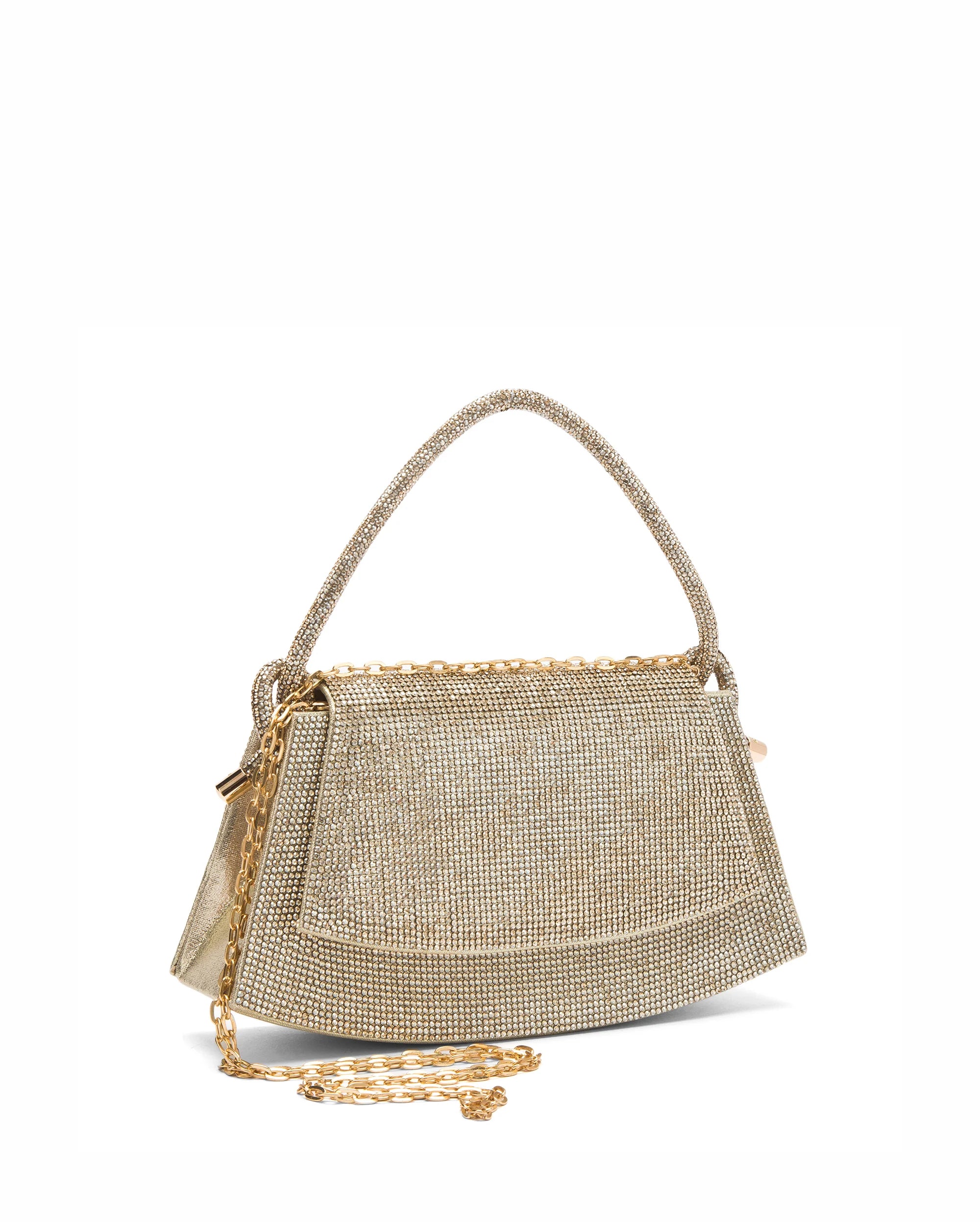 Texas Grace Gold Shoulder Bag