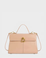 Ella Timeless Beige Satchel Bag